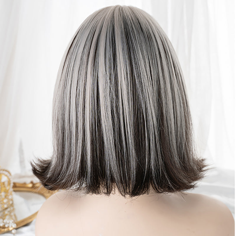 Lolita color matching JK short wig LS0382