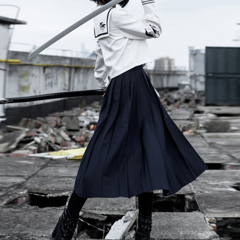 Lolita Keel Girl JK Uniform Dress LS0415