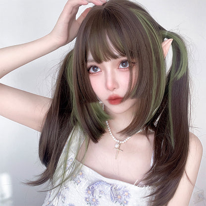 Lolita Harajuku color matching wig LS0381