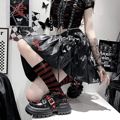 Туфли Lolita Sweet Cool в стиле панк LS0392