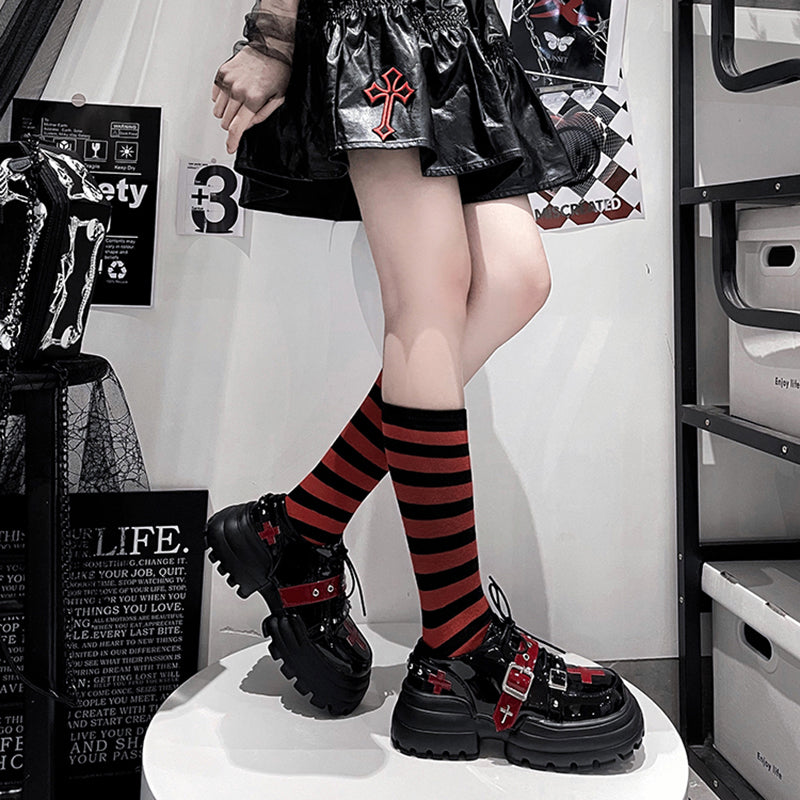 Lolita Sweet Cool Punk Shoes LS0392