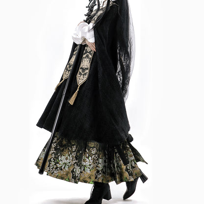 Lolita Dark Gothic Style Skirt Set LS0934