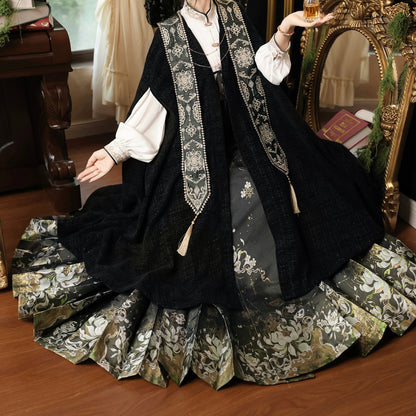 Lolita Dark Gothic Style Skirt Set LS0934