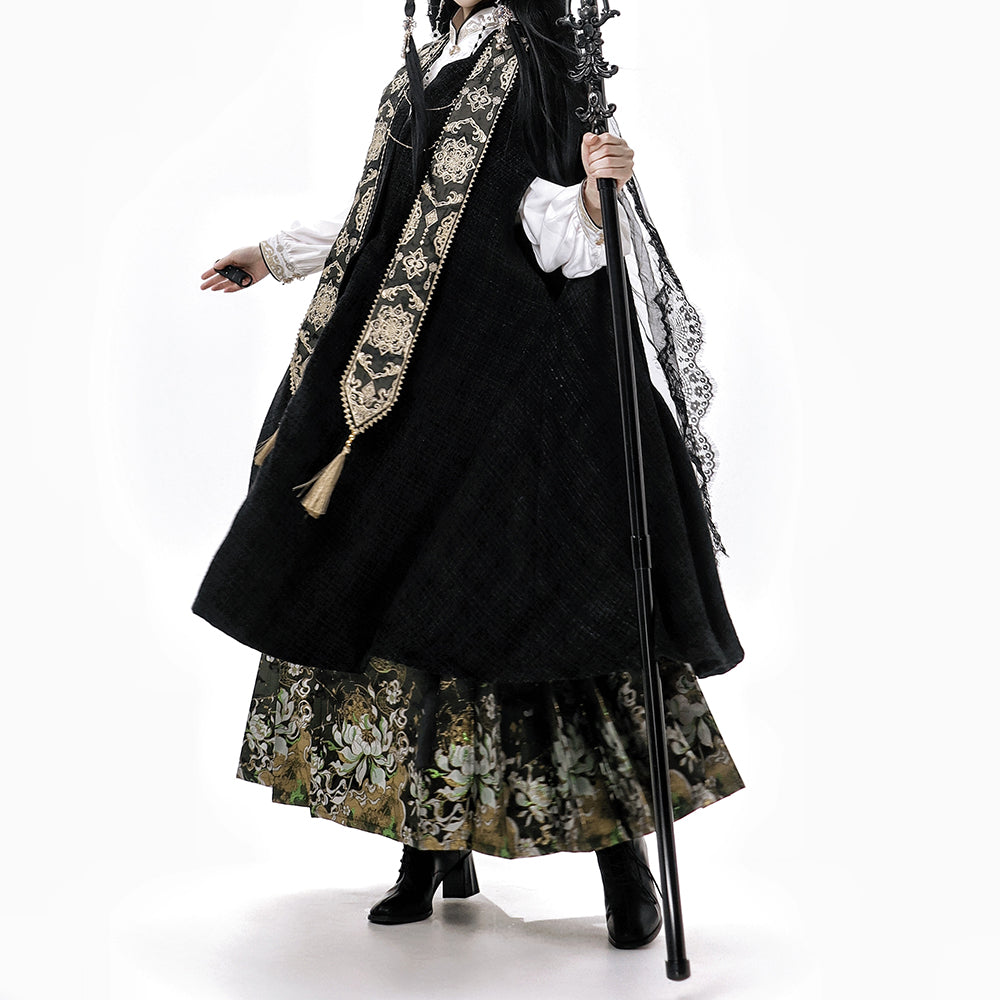 Lolita Dark Gothic Style Skirt Set LS0934