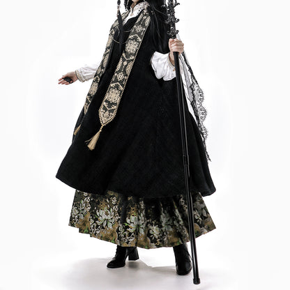 Lolita Dark Gothic Style Skirt Set LS0934