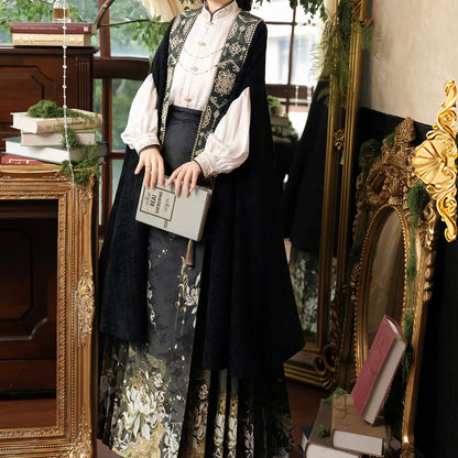 Lolita Dark Gothic Style Skirt Set LS0934