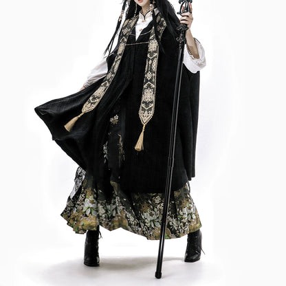 Lolita Dark Gothic Style Skirt Set LS0934