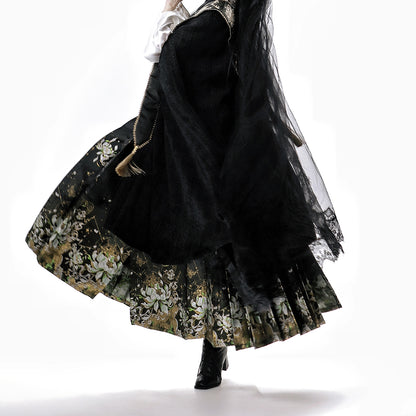 Lolita Dark Gothic Style Skirt Set LS0934