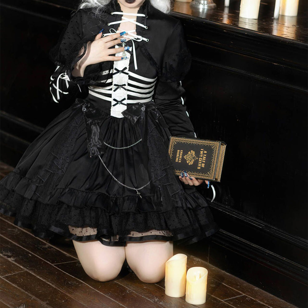 dress up gothic princess Dark Princess Gothic Girl Vampire Witch Fancy Dress Up Halloween Child Costume