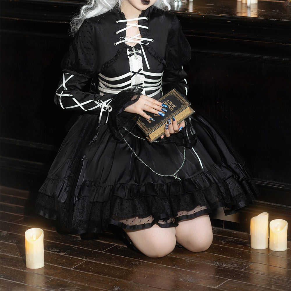 Lolita Gothic Princess Dress LS0787 Lolilita Store Lolita Gothic Princess Dress LS0787 Lolilita Store
