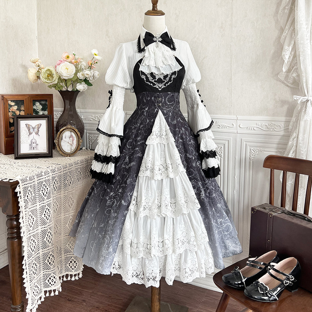 Lolita Punk Gothic JSK Dress LS0878 Lolilita Store Lolita Punk Gothic JSK Dress LS0878 Lolilita Store