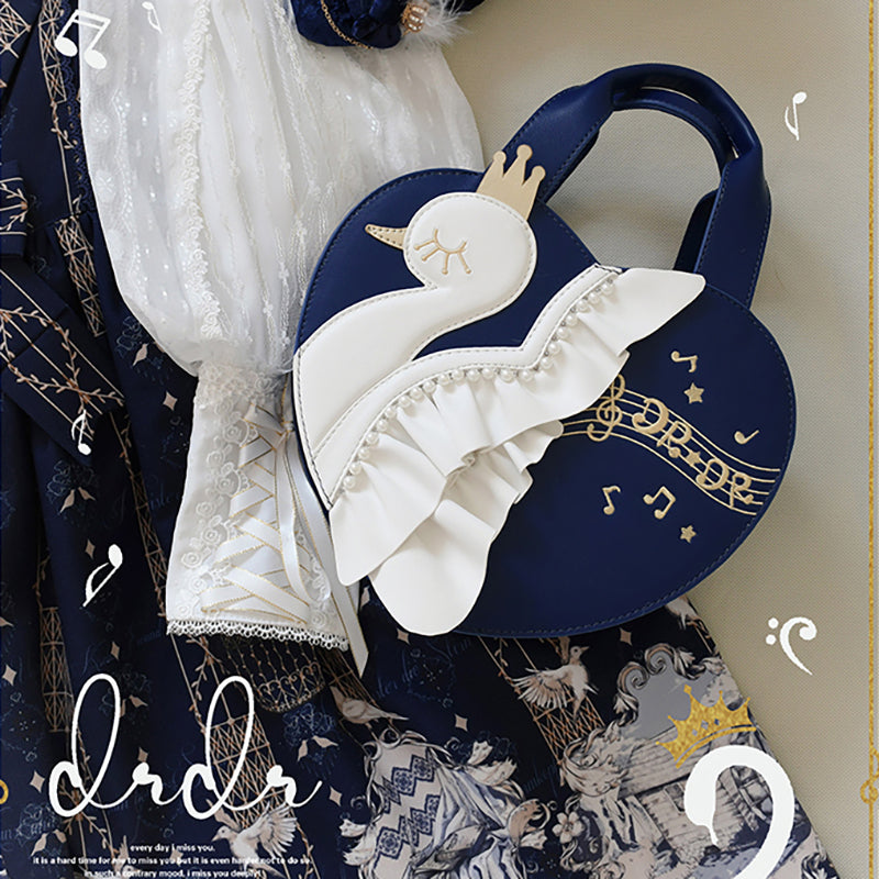 Сумка на плечо Lolita для девочек с изображением лебедя LS0516