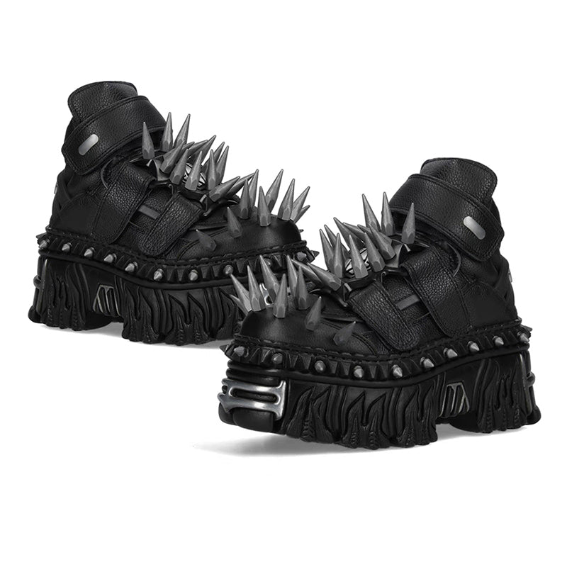 Lolita dark thick-soled shoes punk rock platform shoes LS0932