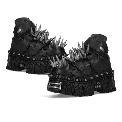 Lolita dark thick-soled shoes punk rock platform shoes LS0932