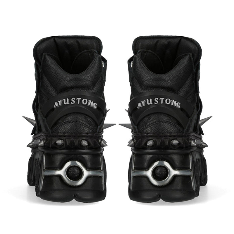 Lolita dark thick-soled shoes punk rock platform shoes LS0932