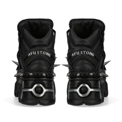 Lolita dark thick-soled shoes punk rock platform shoes LS0932