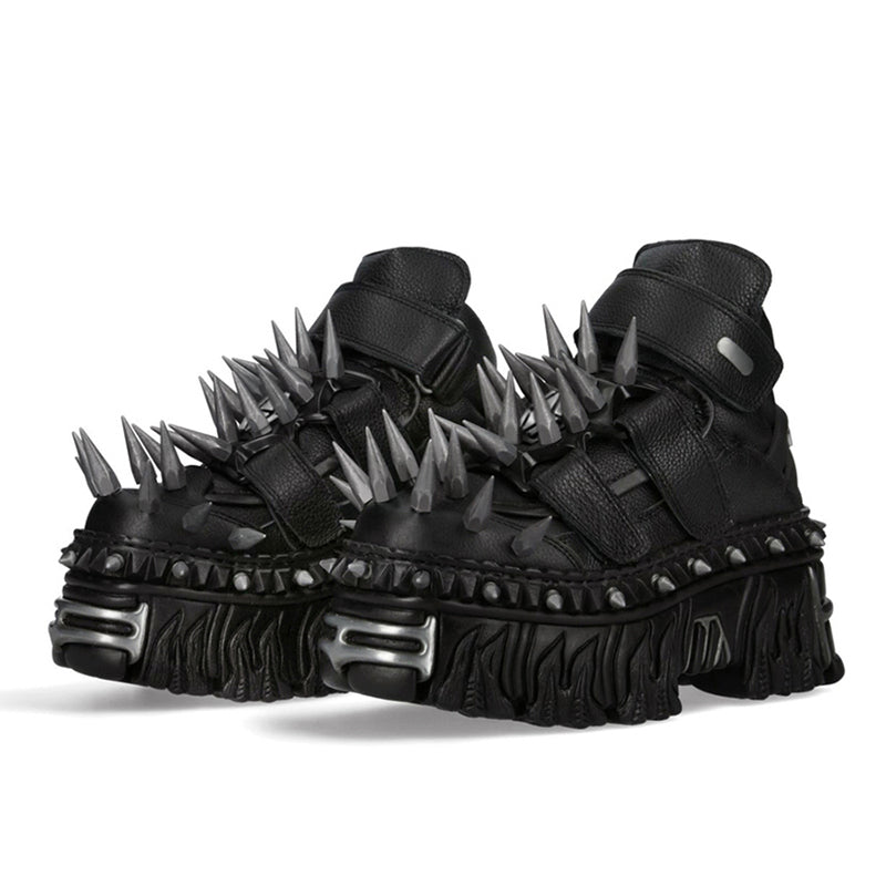 Lolita dark thick-soled shoes punk rock platform shoes LS0932