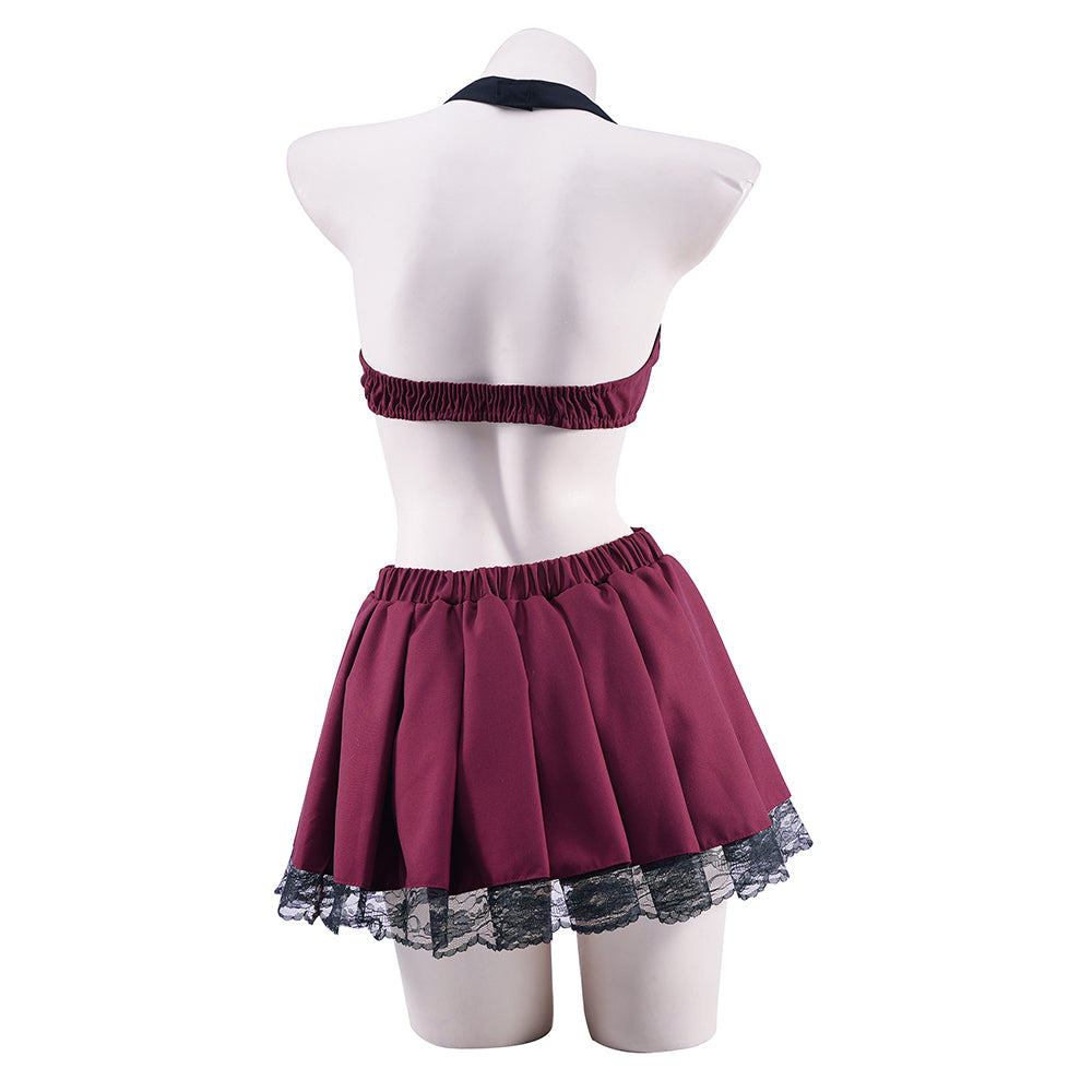 Lolita lace bow JK bodysuit LS0761