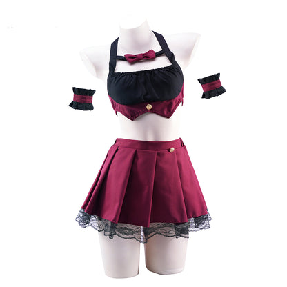 Lolita lace bow JK bodysuit LS0761