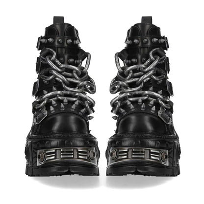 Lolita punk rock high-top platform boots LS0936