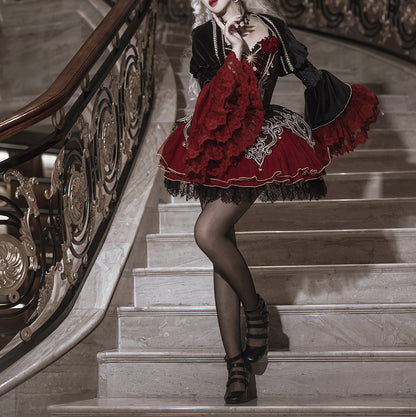 Lolita Dark Gothic Style Dress LS0940