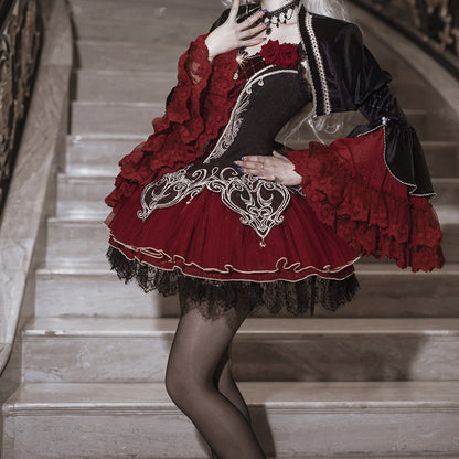 Lolita Dark Gothic Style Dress LS0940