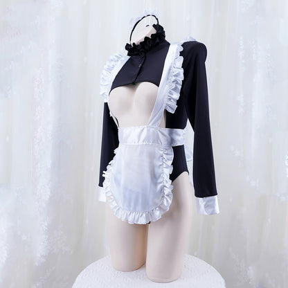 Lolita punk maid sexy bodysuit LS0750