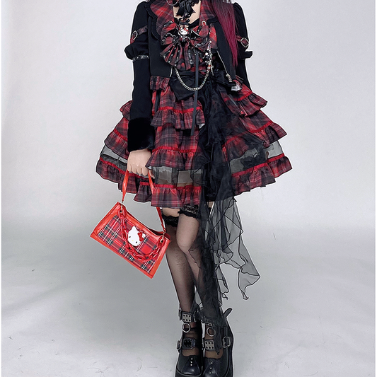 Lolita rock punk dress LS0419