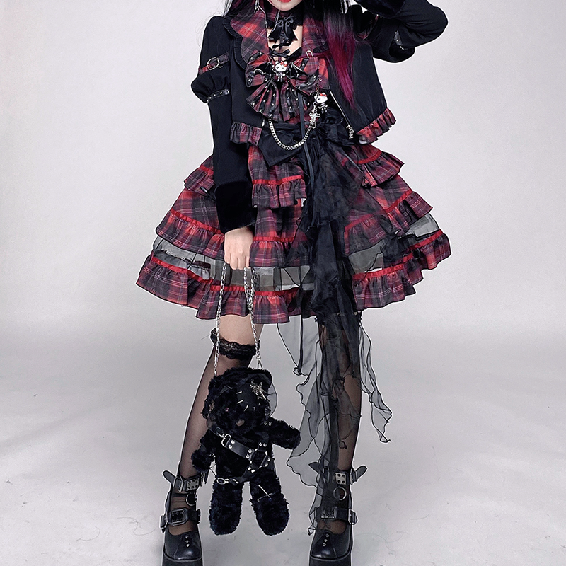 Lolita rock punk dress LS0419 – Lolilita Store Lolita rock punk dress LS0419 – Lolilita Store