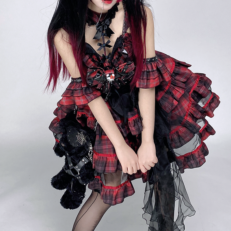 punk dresses Lolita rock punk dress LS0419 – Lolilita Store