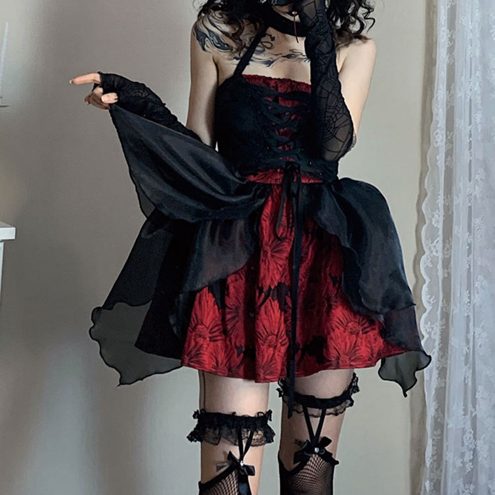 Lolita Punk JSK Dress LS0449