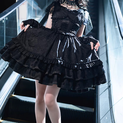 Кружевное платье Лолита JSK LS0465