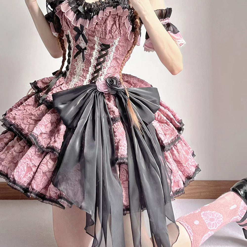 Lolita Sleepless JSK Gothic Dress LS0468