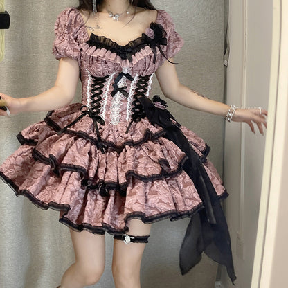 Lolita Sleepless OP Gothic Dress LS0469