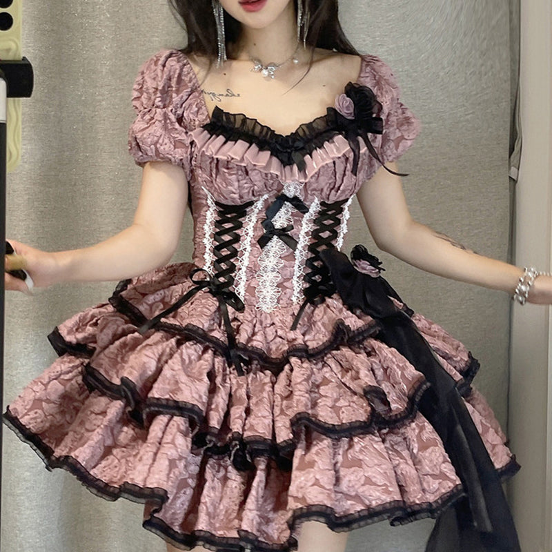 Lolita Sleepless OP Gothic Dress LS0469