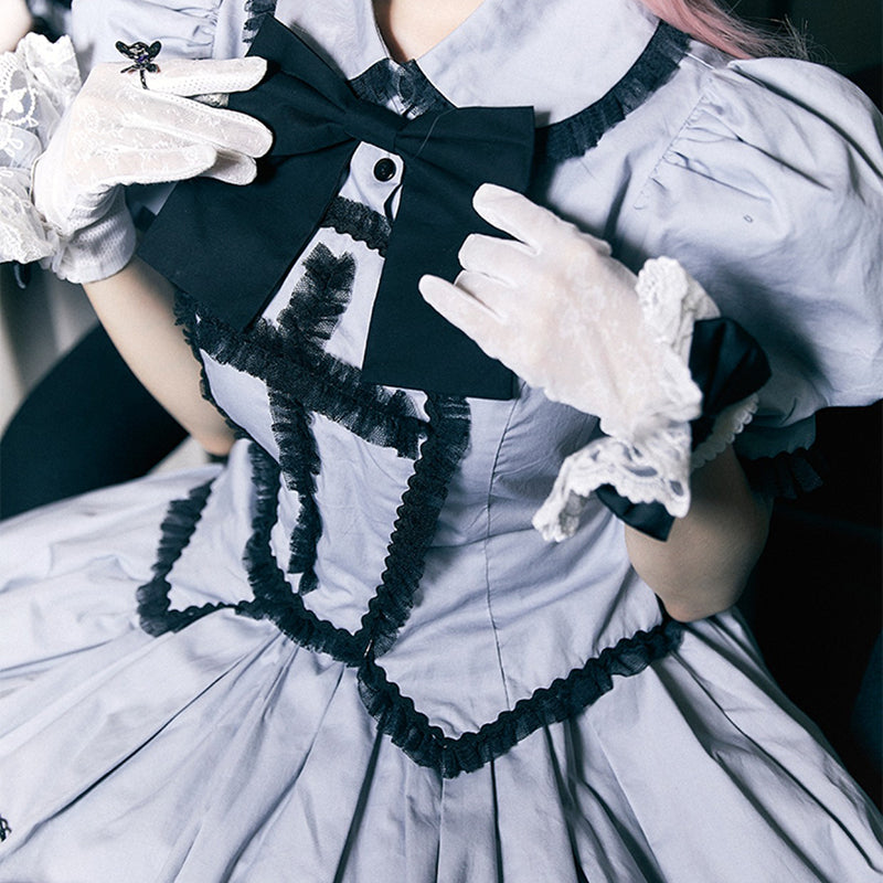 Готическое платье Lolita Cross Punk LS0480