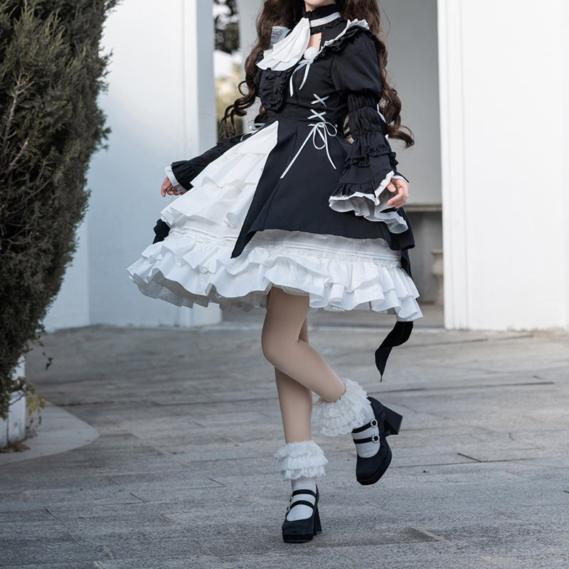 Lolita Goth Magic Dress LS0498