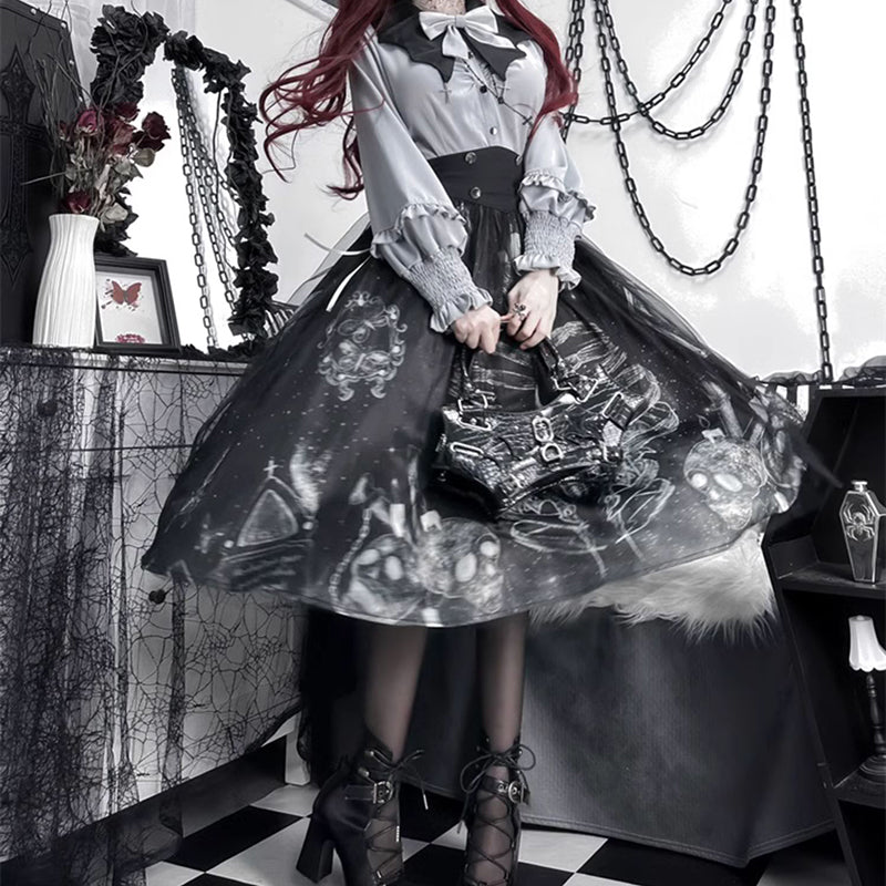 Lolita bowknot sk dress LS0536