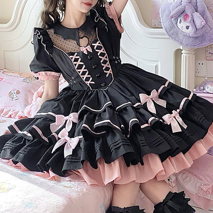 Lolita Blackberry Cake Dress LS0541