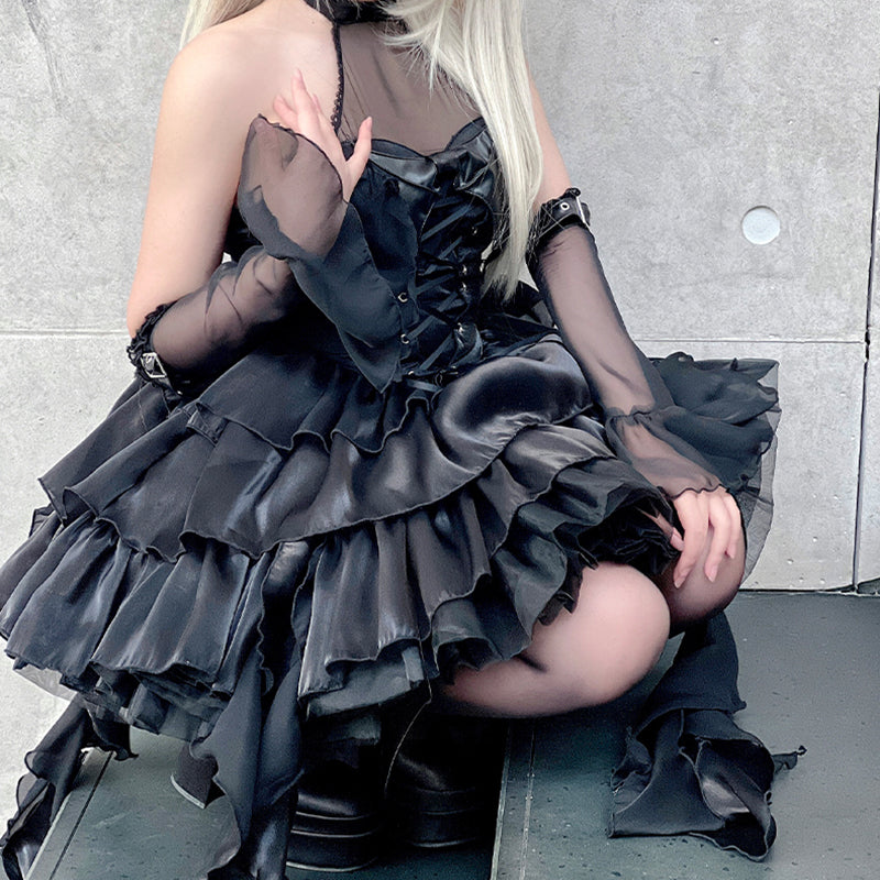 Готическое платье Lolita Little Devil LS0545