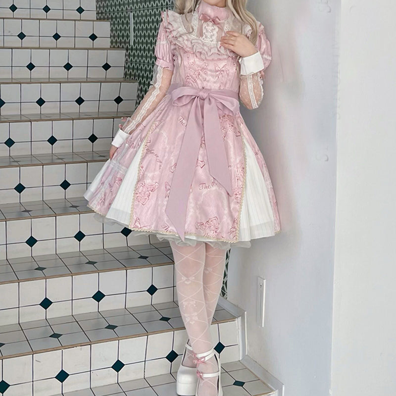 Lolita punk lace dress LS0594