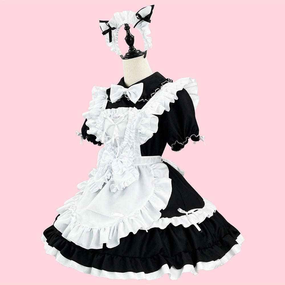 Lolita cute cat maid suit LS0704
