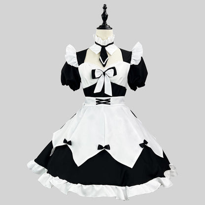 Lolita punk maid dress LS0706