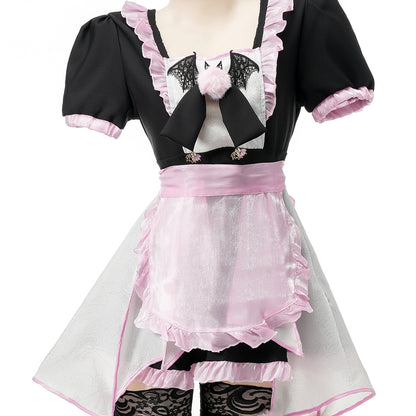 Lolita Punk Bat Dark Dress LS0724
