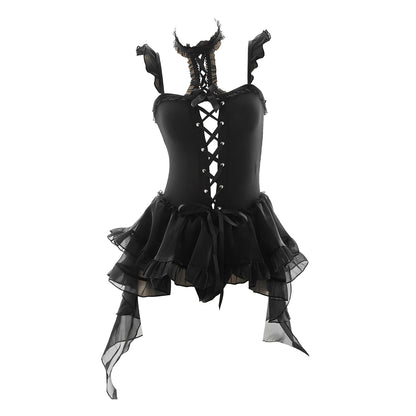 Lolita punk lace bodysuit LS0725