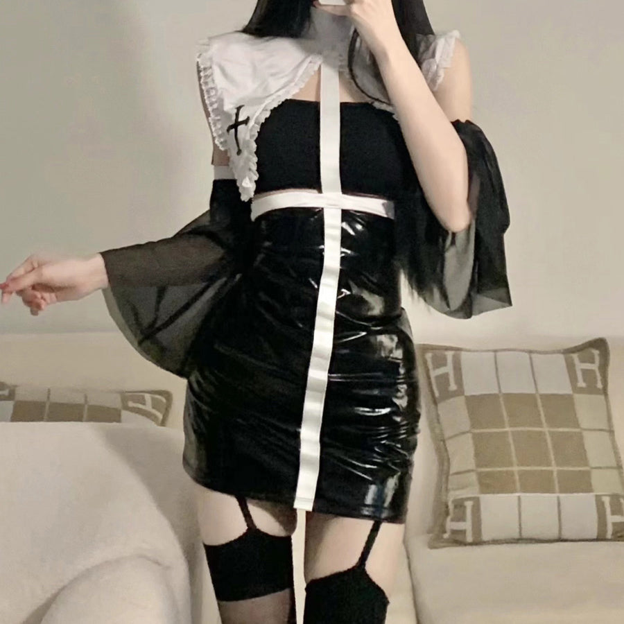 Lolita punk maid uniform LS0737