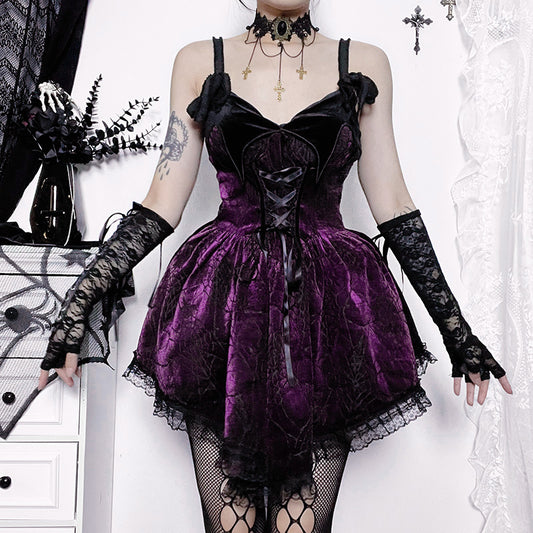Lolita Gothic Halloween JSK Dress LS0632