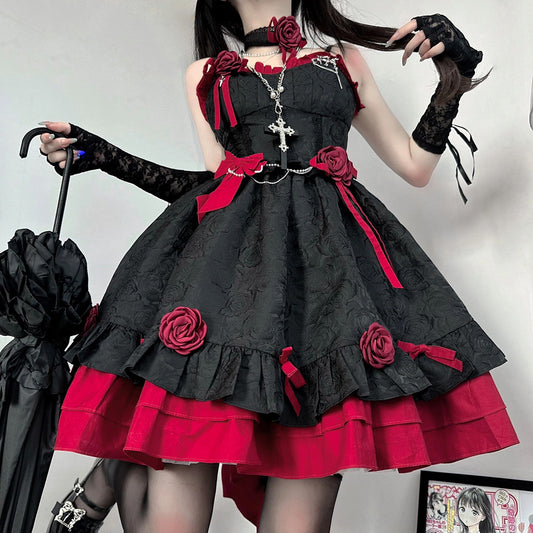 Lolita Gothic JSK dress LS0695