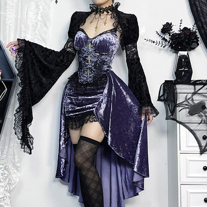 Lolita Gothic Witch JSK Dress LS0732