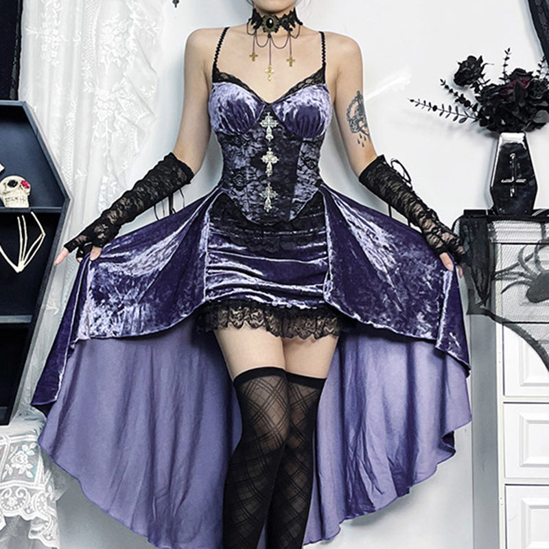 Lolita Gothic Witch JSK Dress LS0732